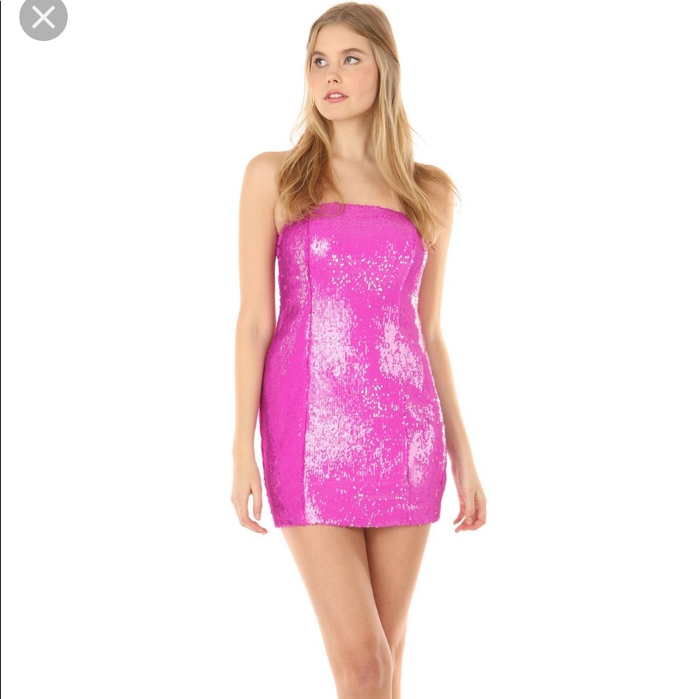 Adorable pink sequin Jay Godfrey